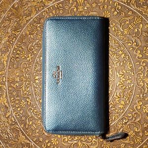 Coach Accordion Zip Wallet